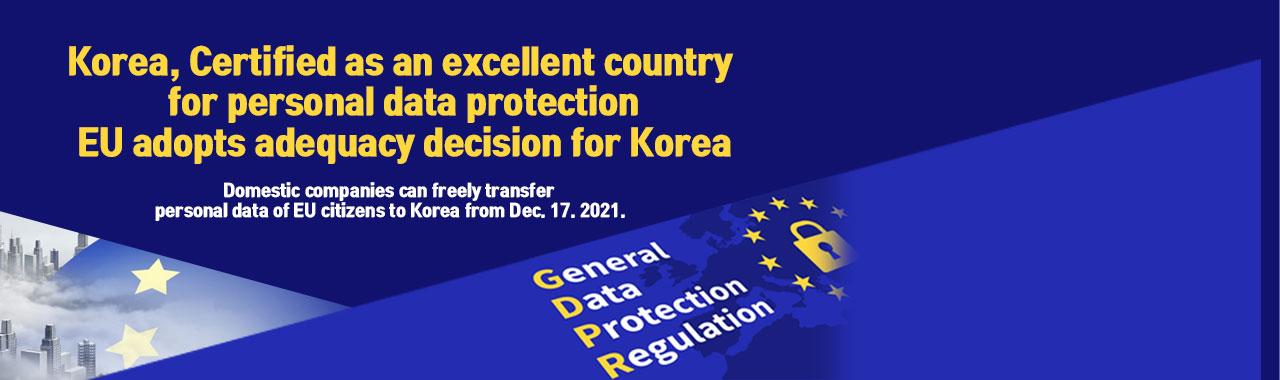 EU adequacy decision for Korea