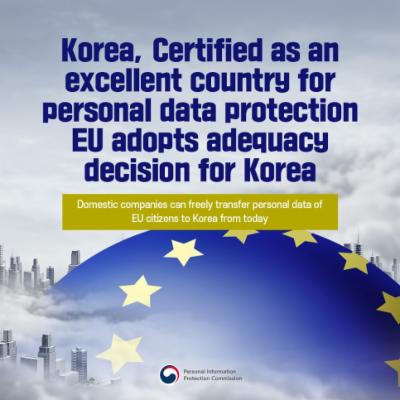EU adopts adequacy decision for Korea