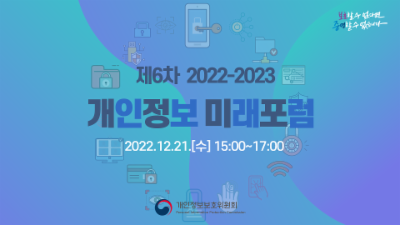 제6차 「2022-2023 개인정보 미래포럼」 ('22.12.21.)